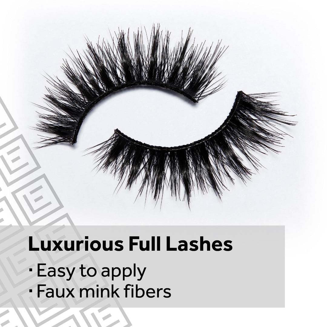 Eylure Definition False Lashes No. 126, Black, 3 Count