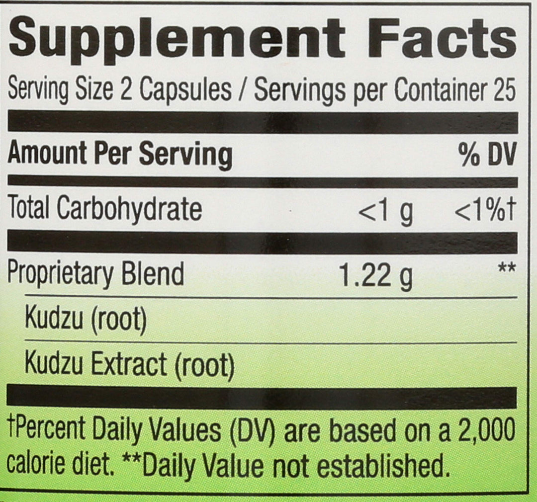 Nature's Way Kudzu Root, 613 mg, 50 Count