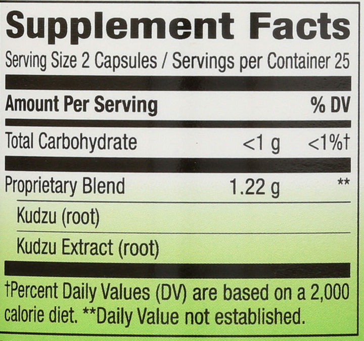 Nature's Way Kudzu Root, 613 mg, 50 Count