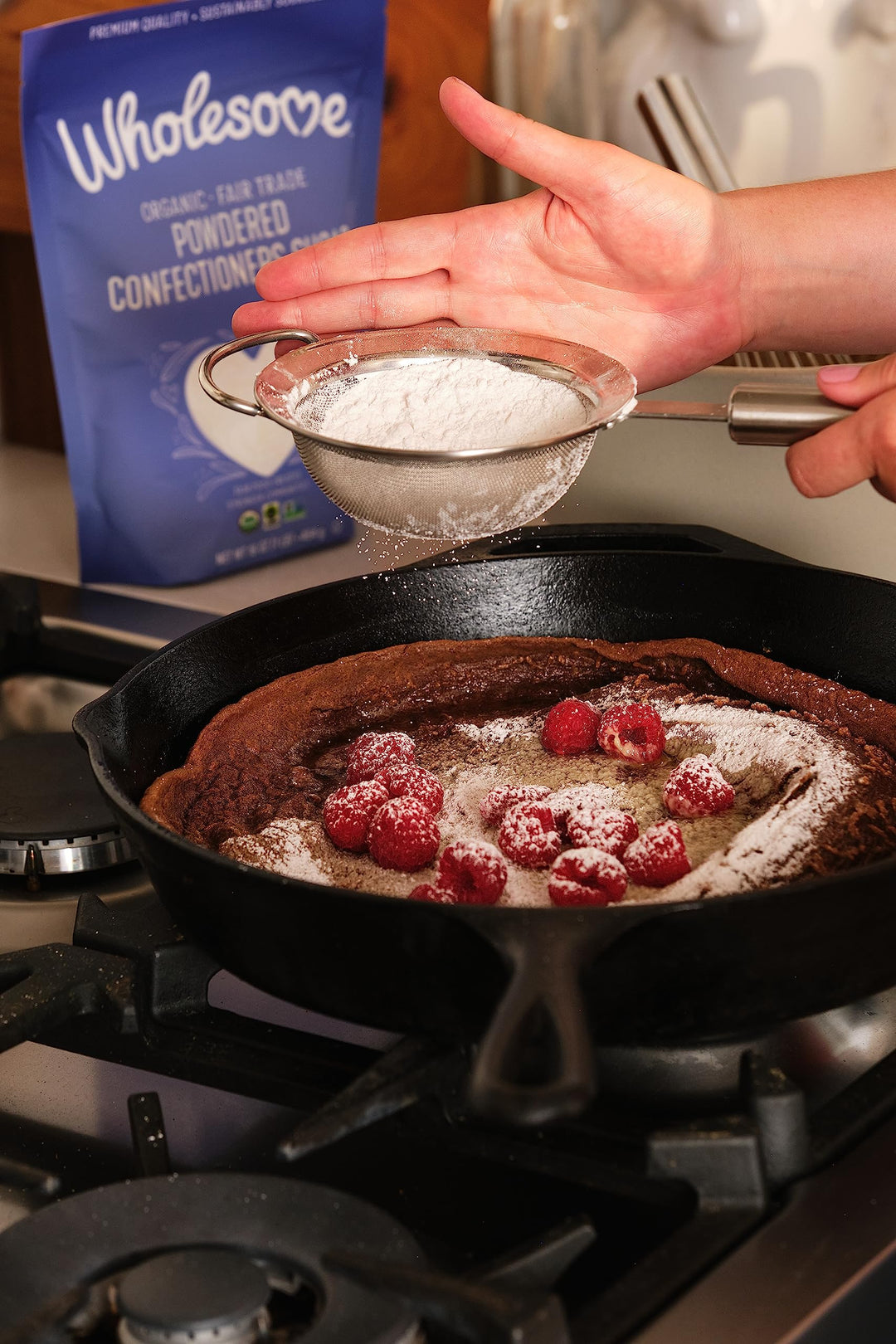 Wholesome Organic Powdered Sugar Sweetener, 454 g