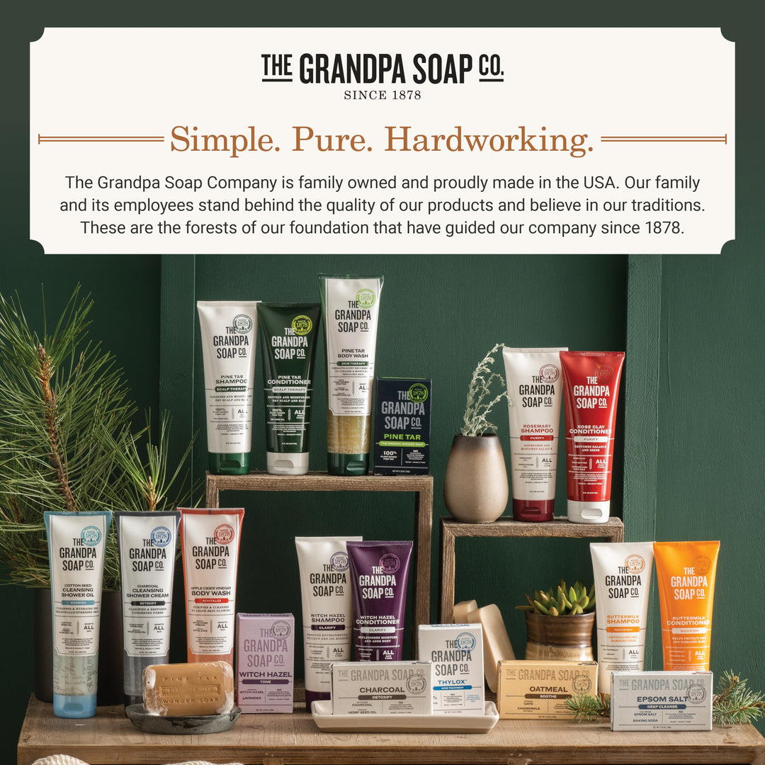 Grandpa's Charcoal Cleansing Shower Cream