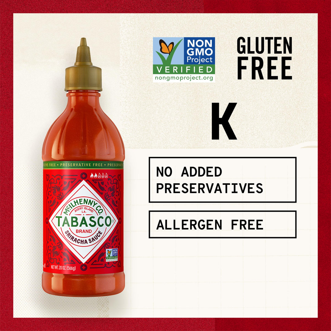 Tabasco Sriracha Sauce, 566 g