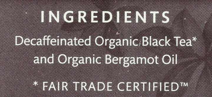 Choice Organic Teas Decaf Earl Grey, 16 Count
