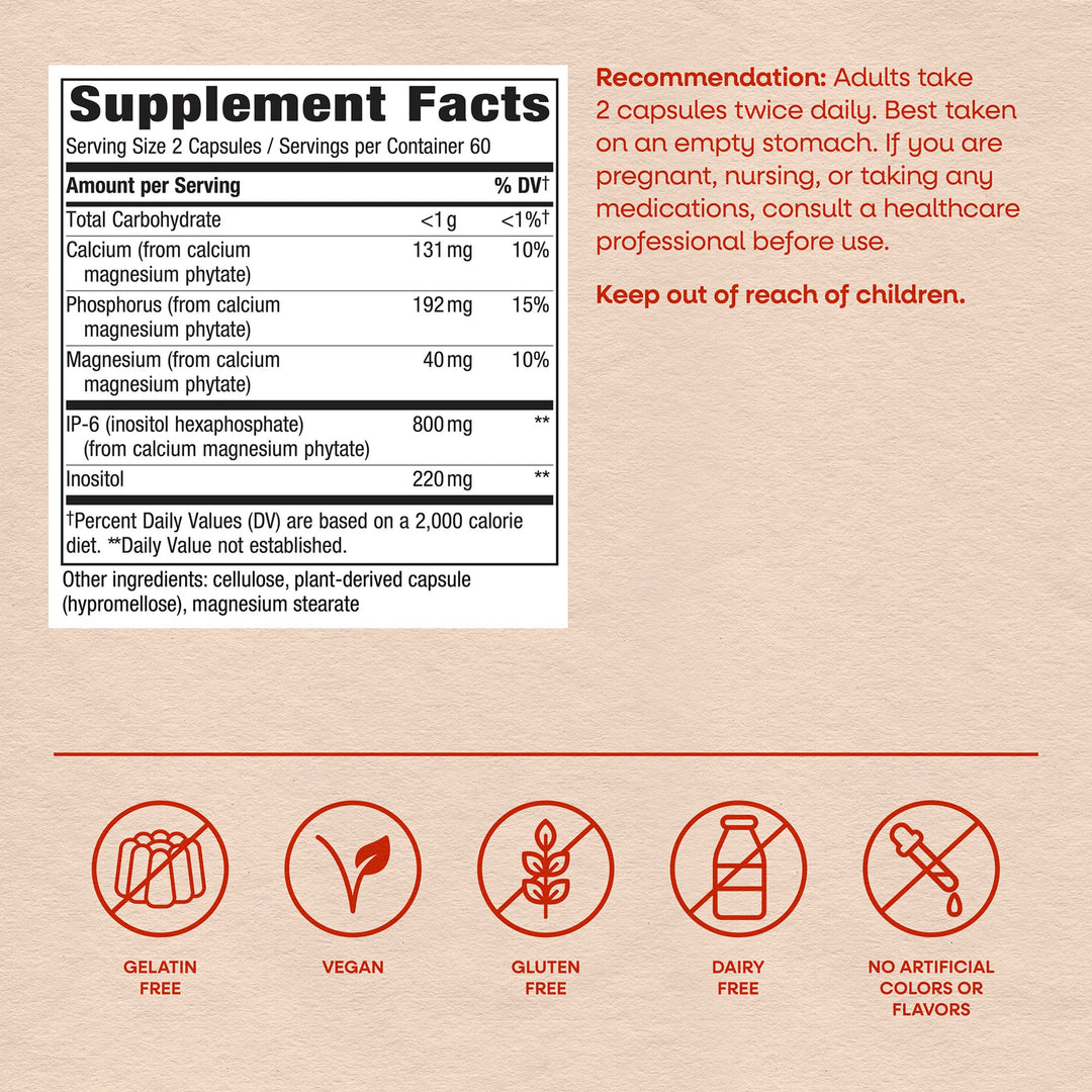 Nature's Way Cell Forte IP-6 & Inositol, 120 Count