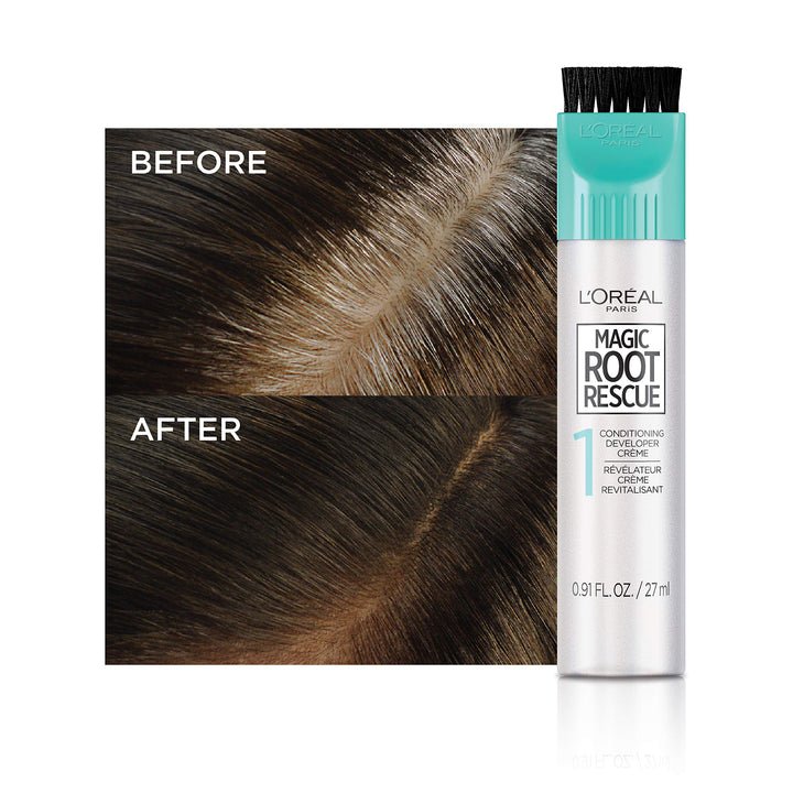 L'Oreal Paris Magic Root Rescue Hair Coloring Kit, Light Brown