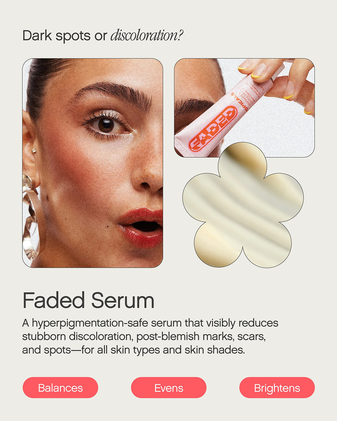 Topicals Faded Brightening Serum, 0.5 fl oz