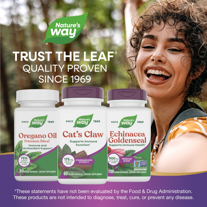 Nature's Way Cat's Claw Standardized Extract, 60 Count