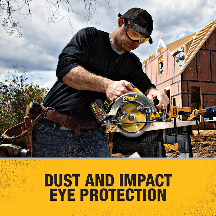 DEWALT Concealer Safety Goggles, Clear
