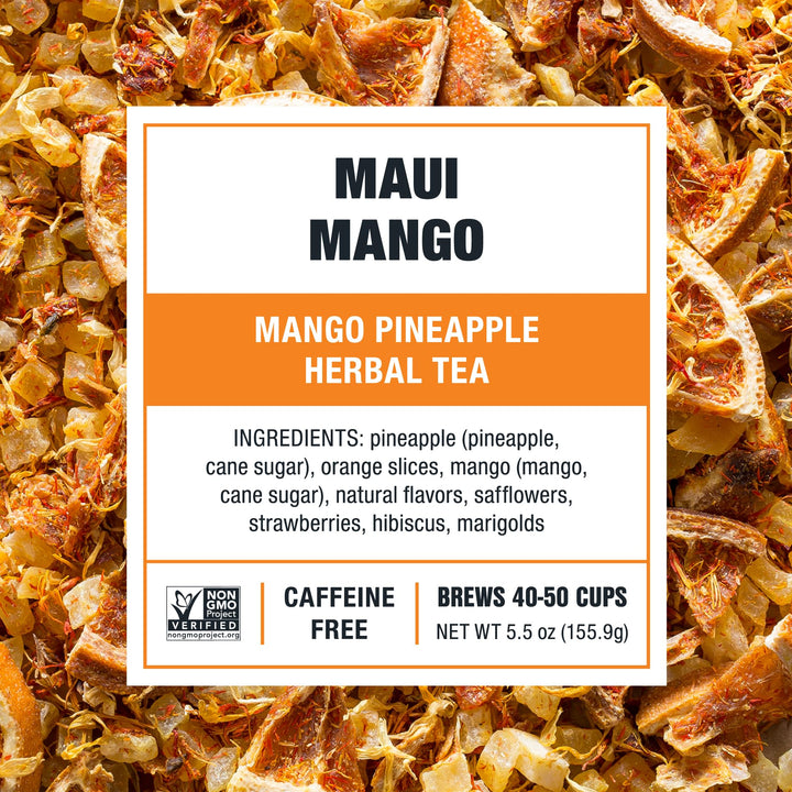Tiesta Tea Herbal Tea, Mango Pineapple, 180 ml