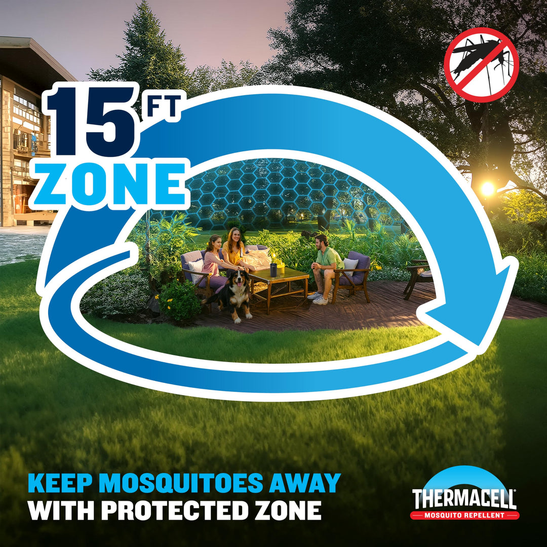 Thermacell Mosquito Repellent Refills, 15 Foot Protection Zone