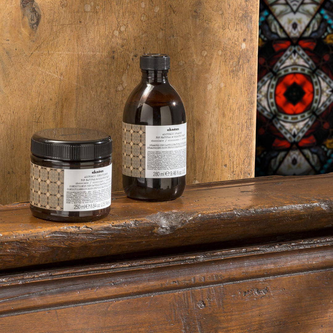 Davines Alchemic Conditioner, Chocolate, 8.84 fl oz