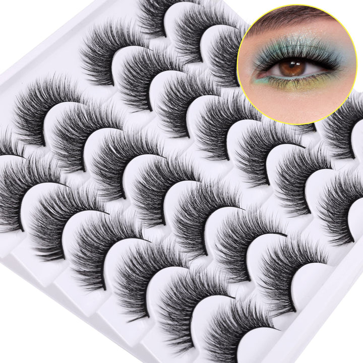 Newcally False Eyelashes, 14 Count