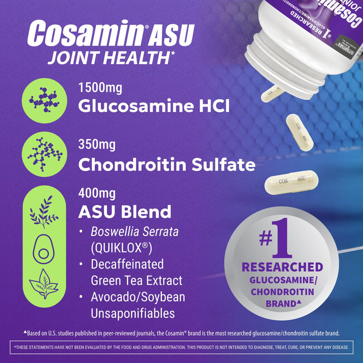Nutramax Laboratories Cosamin ASU Advanced Formula, 90 Count