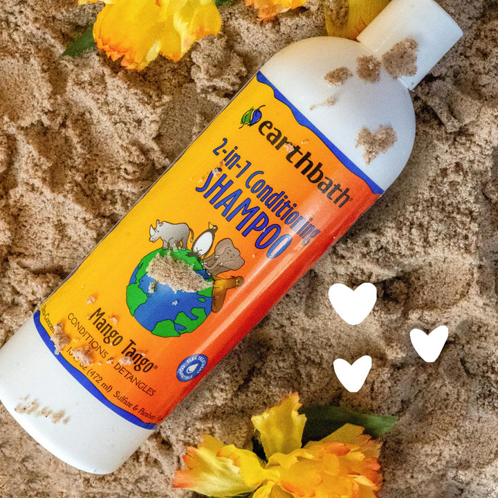 Earthbath Mango Tango 2 in 1 Conditioning Shampoo, 16 fl oz