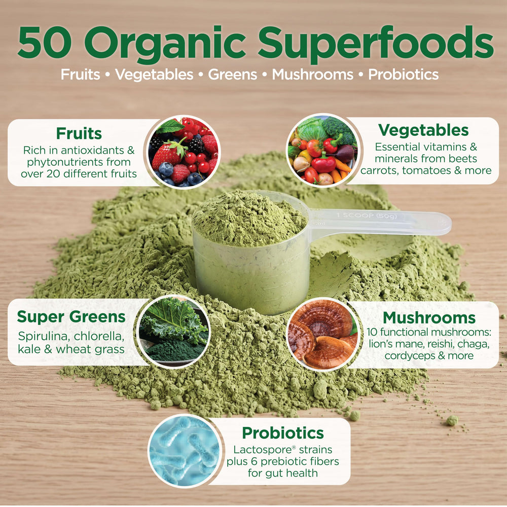 Country Farms Super Greens Drink Mix, Natural Flavor, 10.6 oz