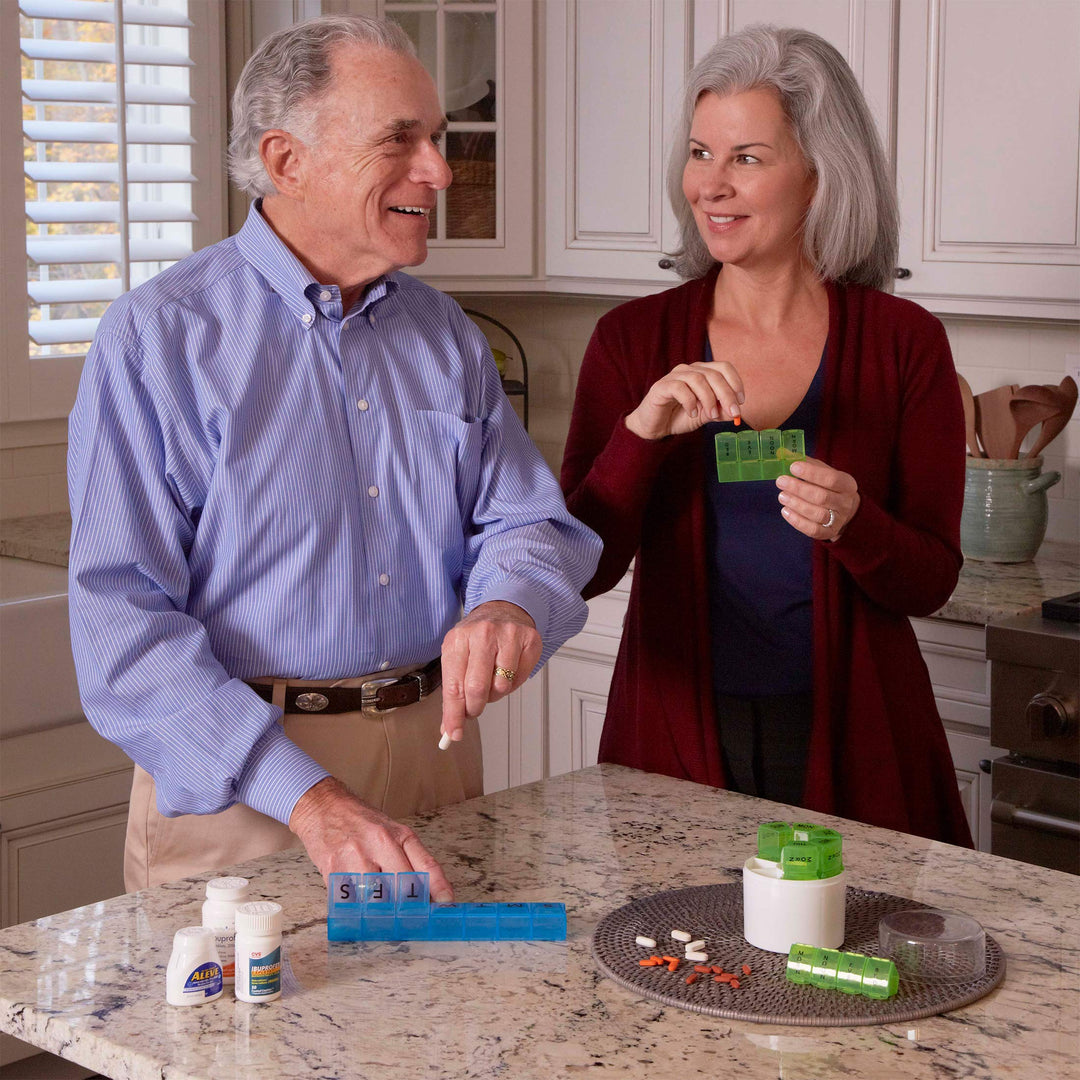 Apex Ultra Bubble-Lok 7-Day Pill Organizer, Extra Large