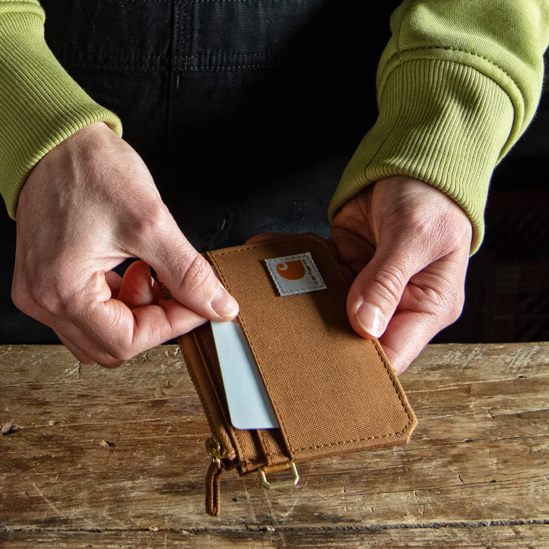 Carhartt Nylon Duck Front Pocket Wallet, Black
