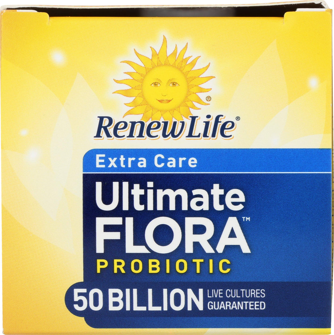 Renew Life Extra Care Digestive Probiotic, 50 Billion CFU