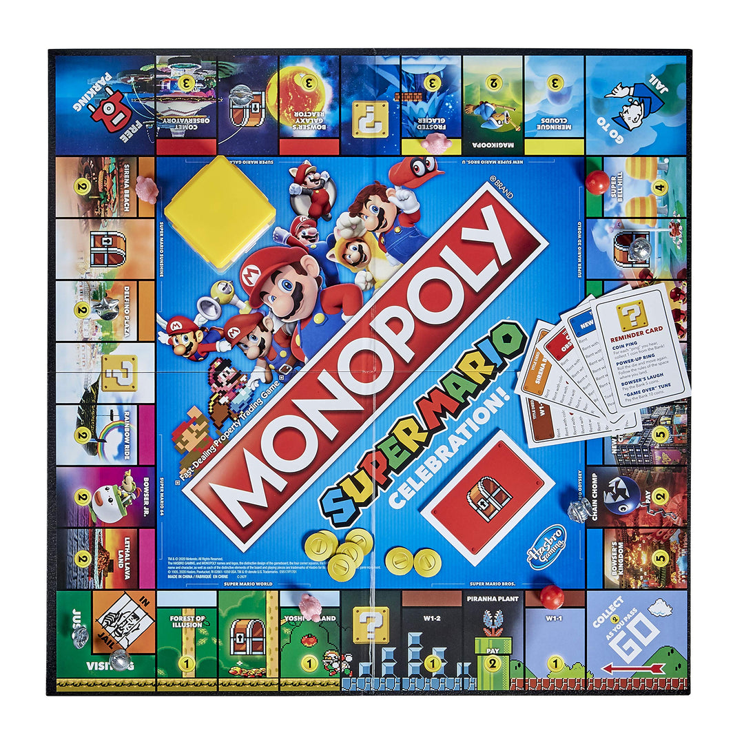 Monopoly Super Mario Celebration Edition Board Game