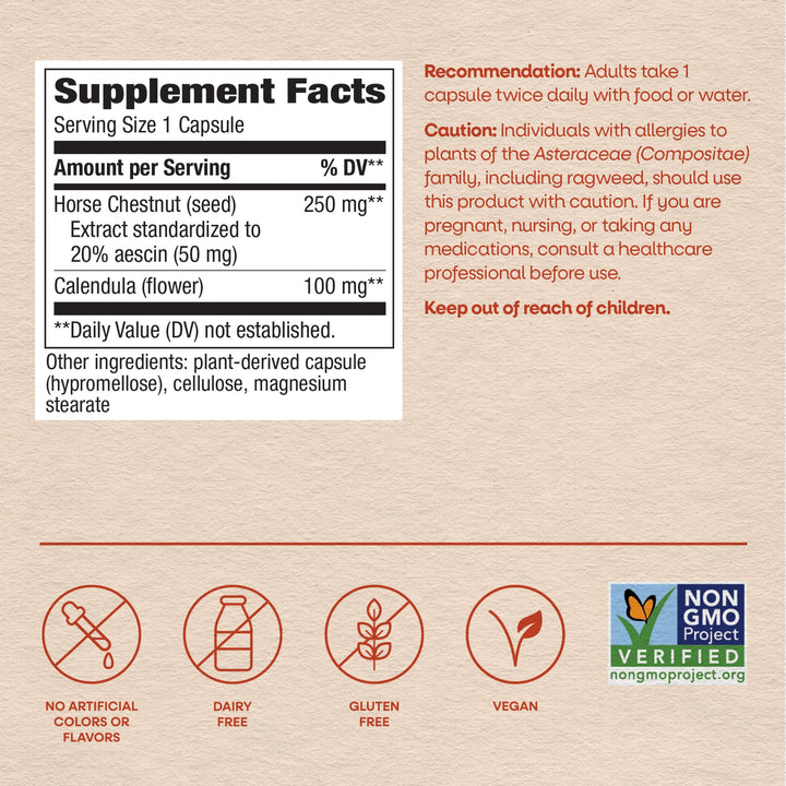 Nature's Way Horse Chestnut Extract, 90 Count