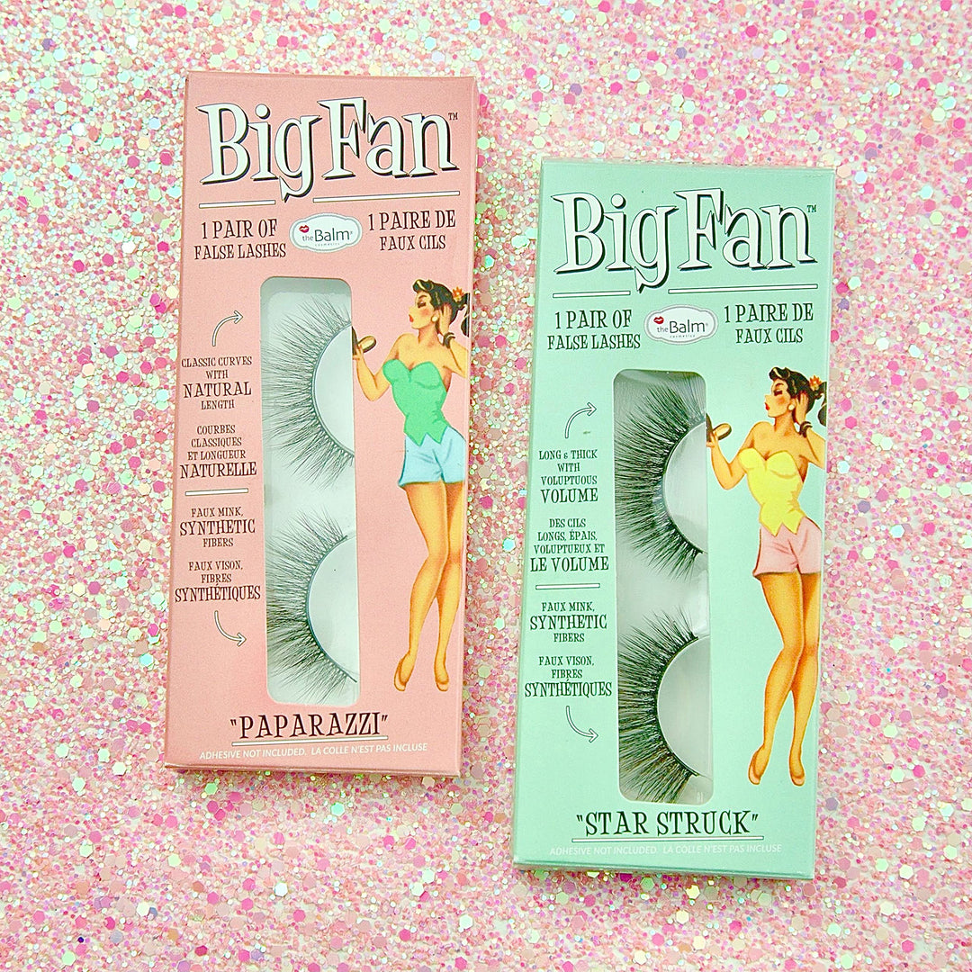 The Balm Big Fan Paparazzi Natural Eyelashes, 1 Pair