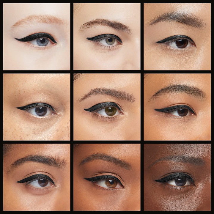 Palladio Waterproof Retractable Eyeliner, Pure Black