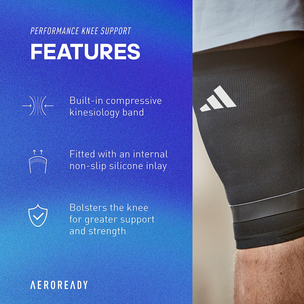 adidas Climacool Knee Support, Black, XL