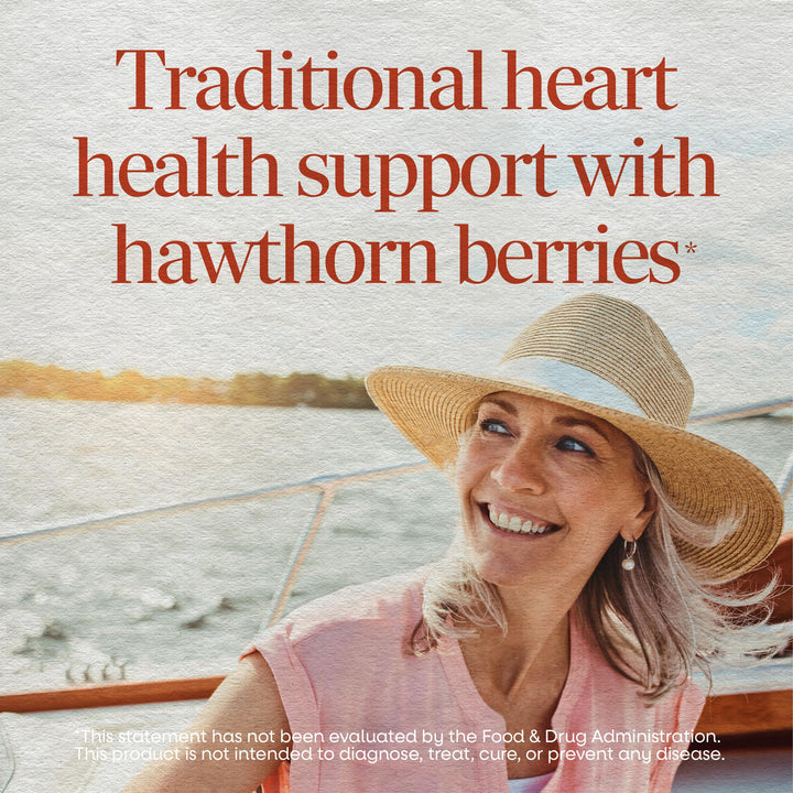 Nature's Way Hawthorn Berries, 100 Count