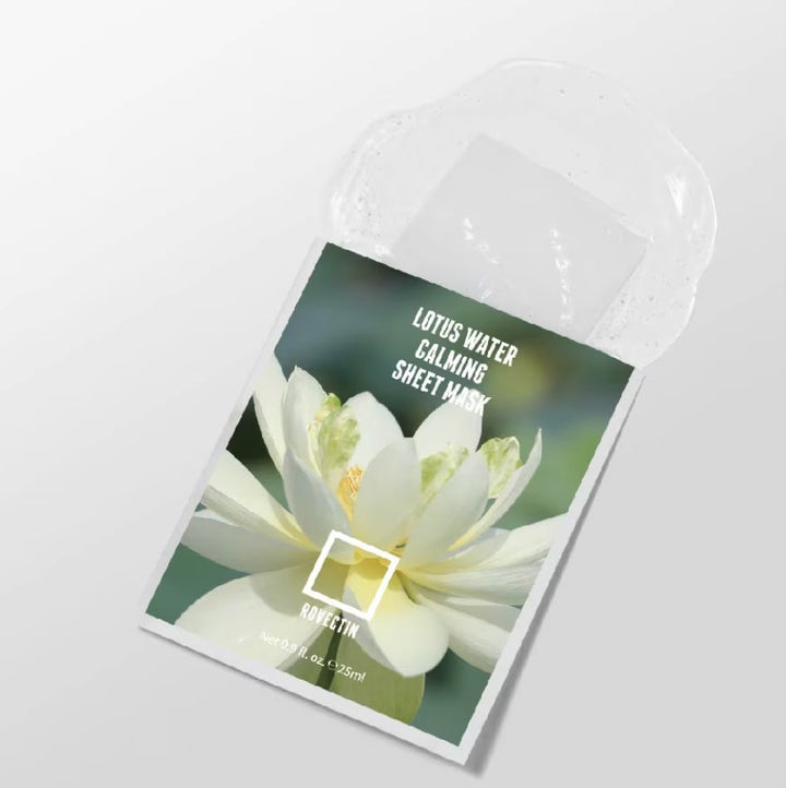 Clean Lotus Water Calming Sheet Mask (10ea set) 25ml per sheet