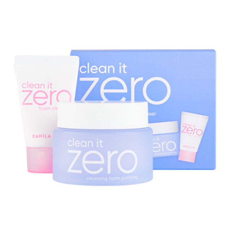 Clean It Zero Cleansing Balm Nourishing Foam Set