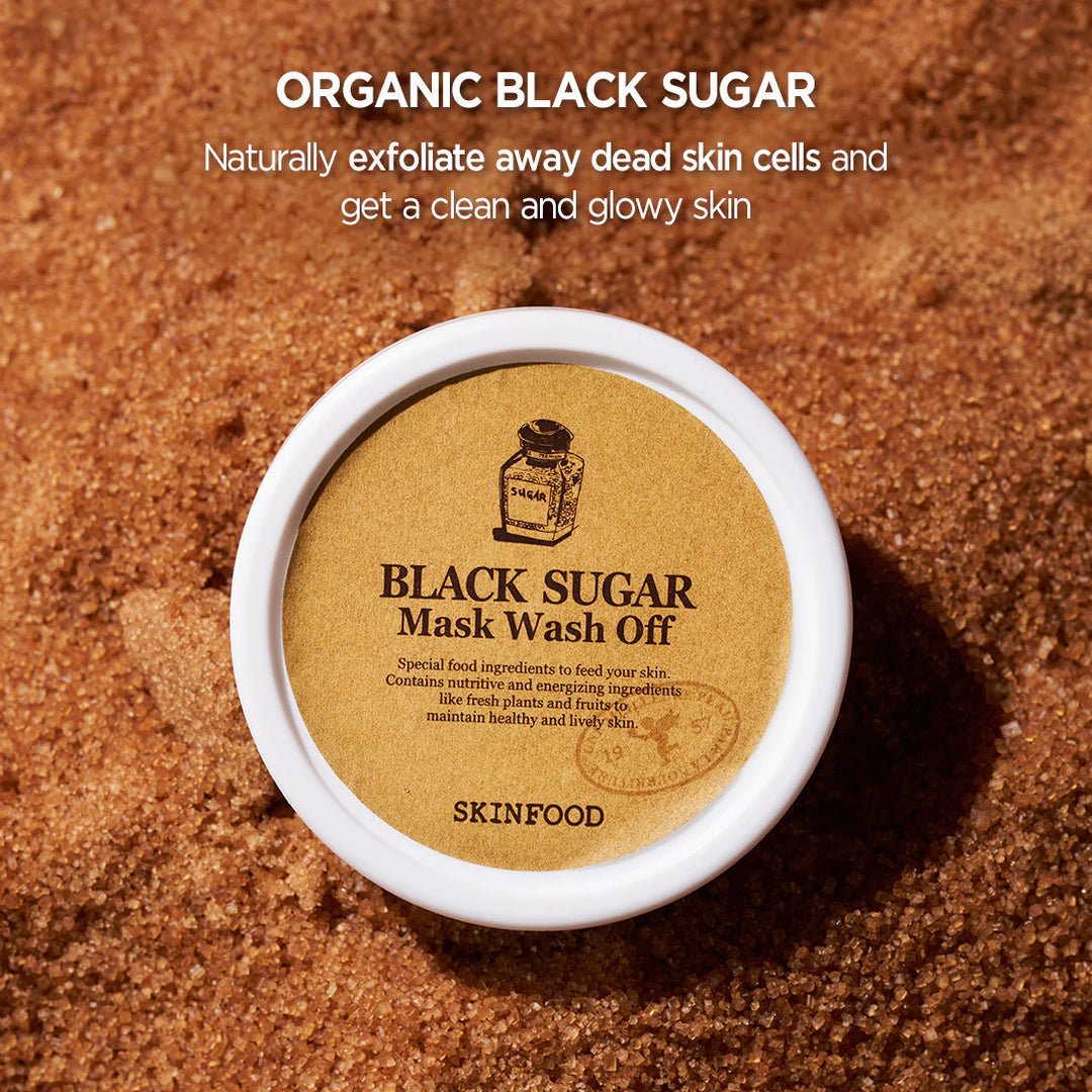 BLACK SUGAR MASK WASH OFF 100g