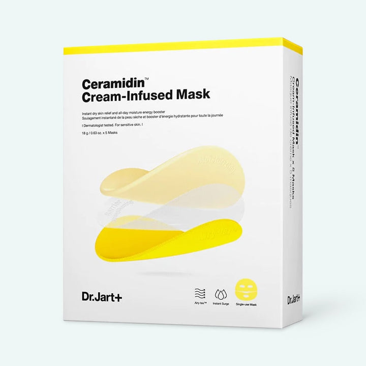 Ceramidin Cream-Infused Mask(18g*5ea)-GB-BB