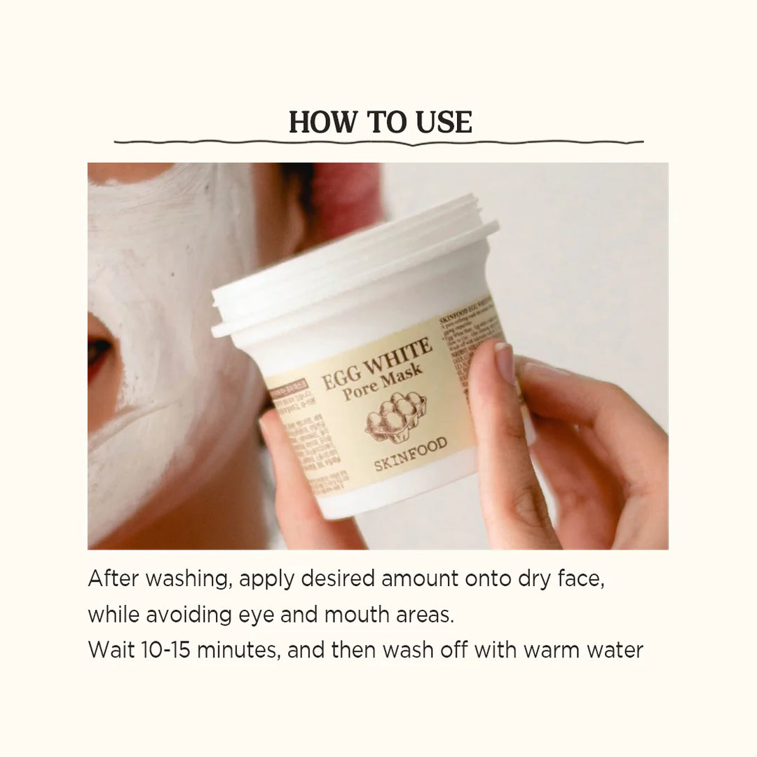 SKINFOOD Egg White Pore Mask