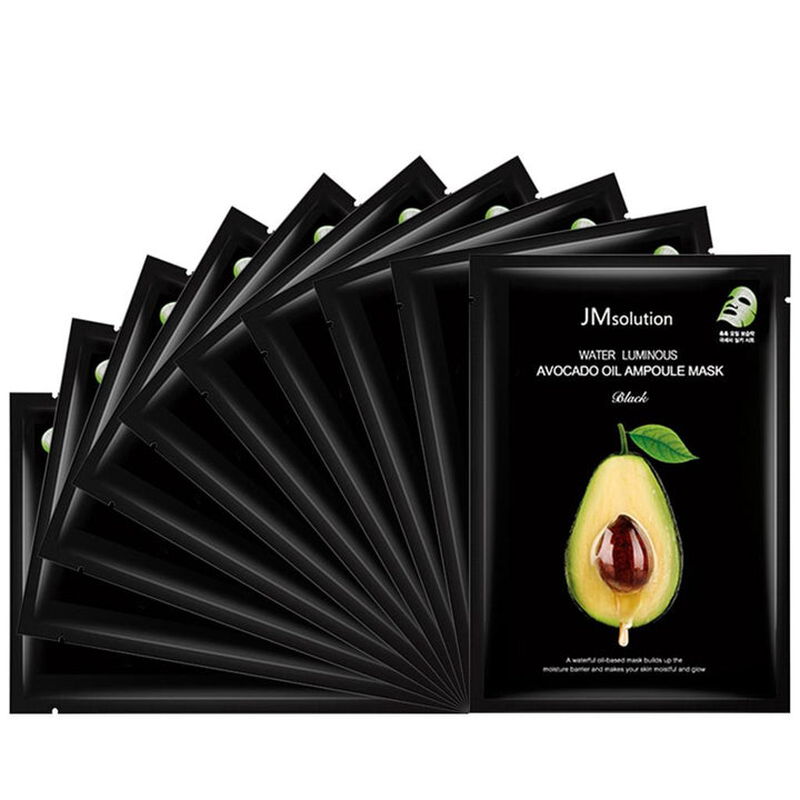 Water Luminous Avocado Oil Ampoule Mask 35ml*10ea