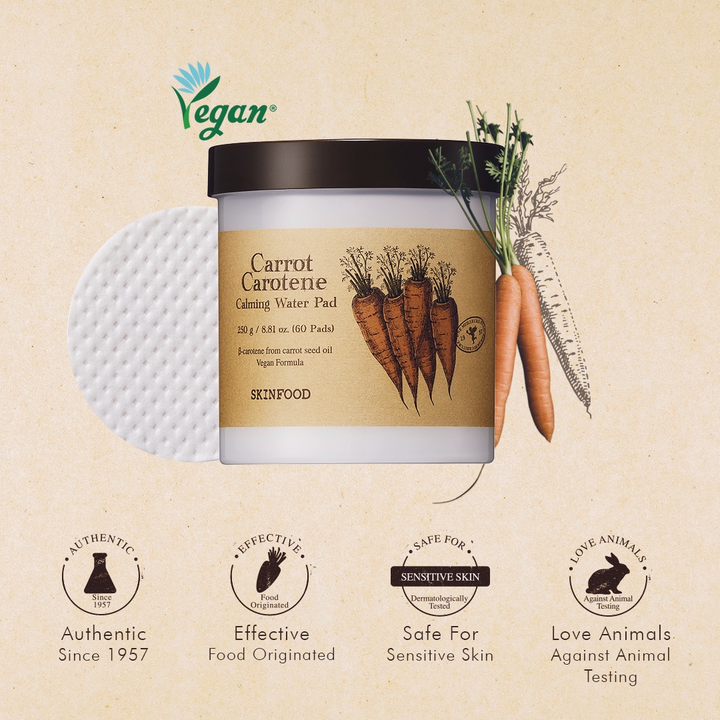 CARROT CAROTENE CALMING WATER PAD 250g(60EA)