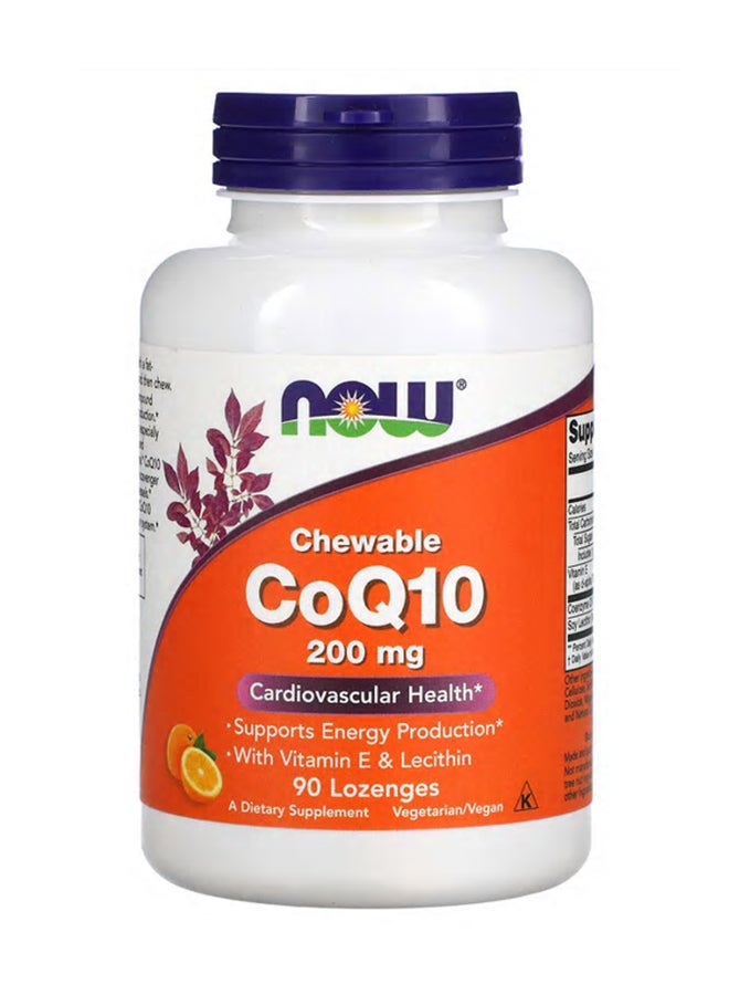 CoQ10 Vegetarian Lozenges, 90 Count