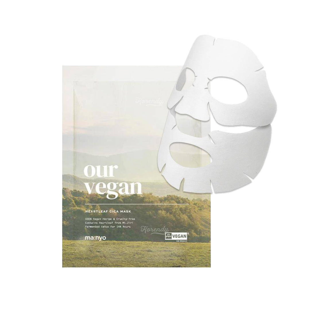 Our Vegan Heartleaf Cica Mask 25ml