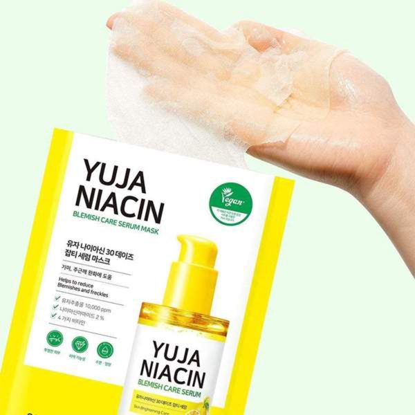 Yuja Niacin 30 Days Blemish Care Serum Mask 25g*10ea