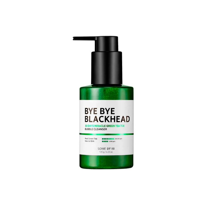 Bye Bye Blackhead 30 Days Miracle Green Tea Tox Bubble Cleanser 120g