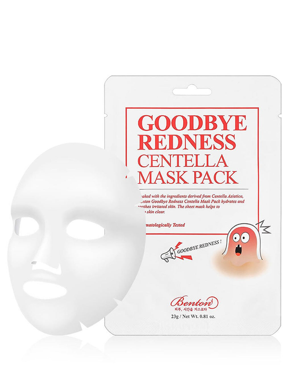 Goodbye Redness Centella Mask Pack [1Box] 23g x 10ea