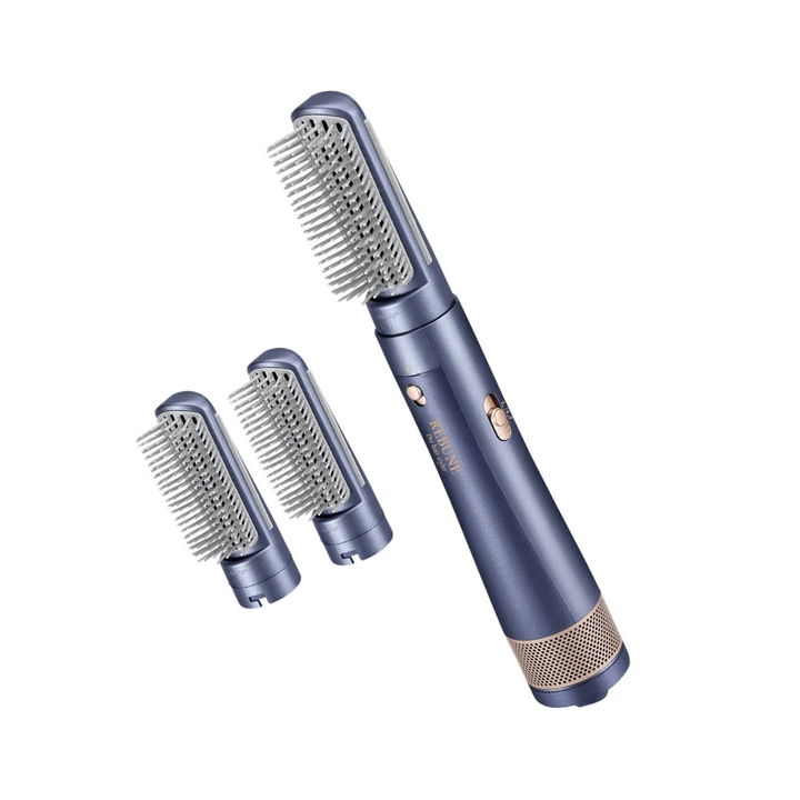 Hair dryer with two brushes, developed with ions, two heat and cold levels, 1200 watts RE-2201-2