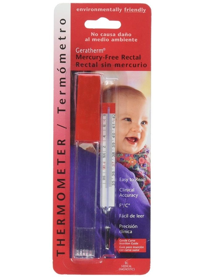 Geratherm Rectal Thermometer, Mercury-Free