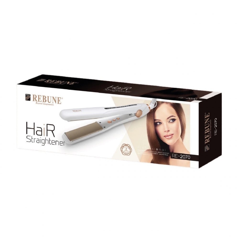 Ceramic Hair Straightener 50 Watts REBUNE RE-2070