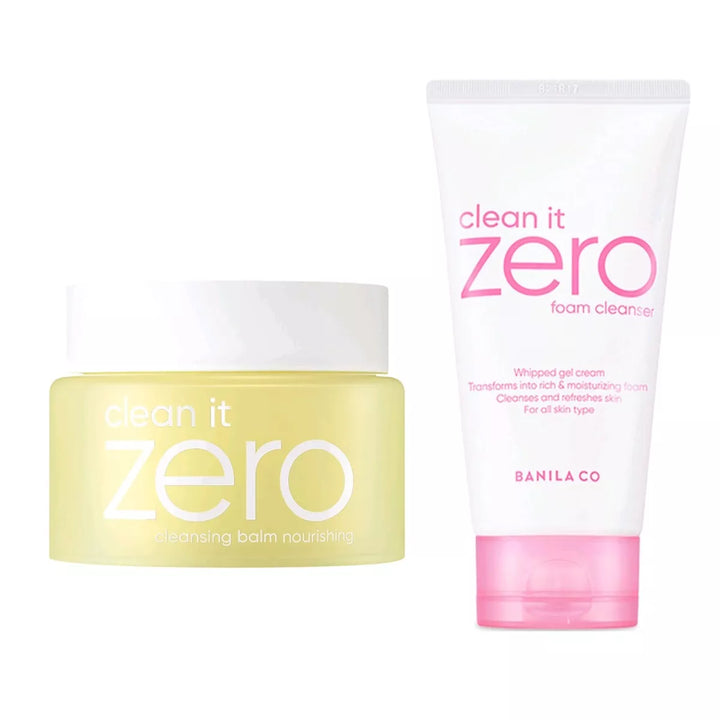 Clean It Zero Cleansing Balm Nourishing Foam Set