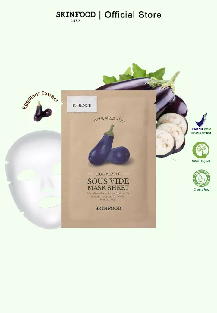 EGGPLANT SOUS VIDE MASK SHEET 22g