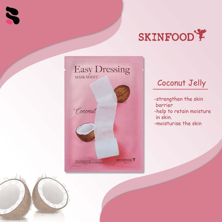 EASY DRESSING MASK SHEET, COCONUT JELLY 37g