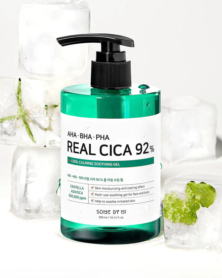 Aha-Bha-Pha Real Cica 92 % Cool Calming Soothing Gel 300ml